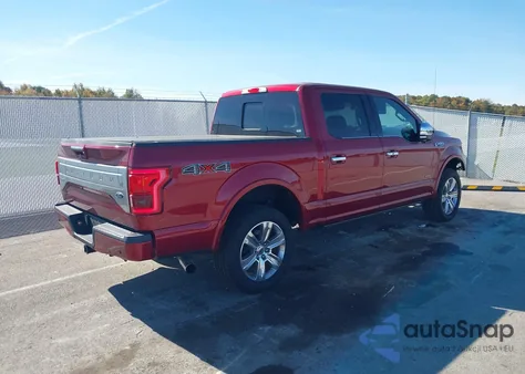 2015 Ford F-150 Platinum z USA, uszkodzony, nr VIN 1FTEW1EG9FFA33231